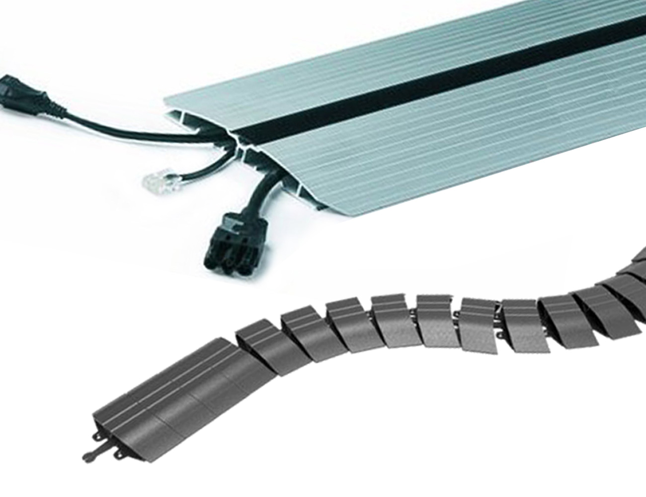 Goulottes et chemins de câbles sol